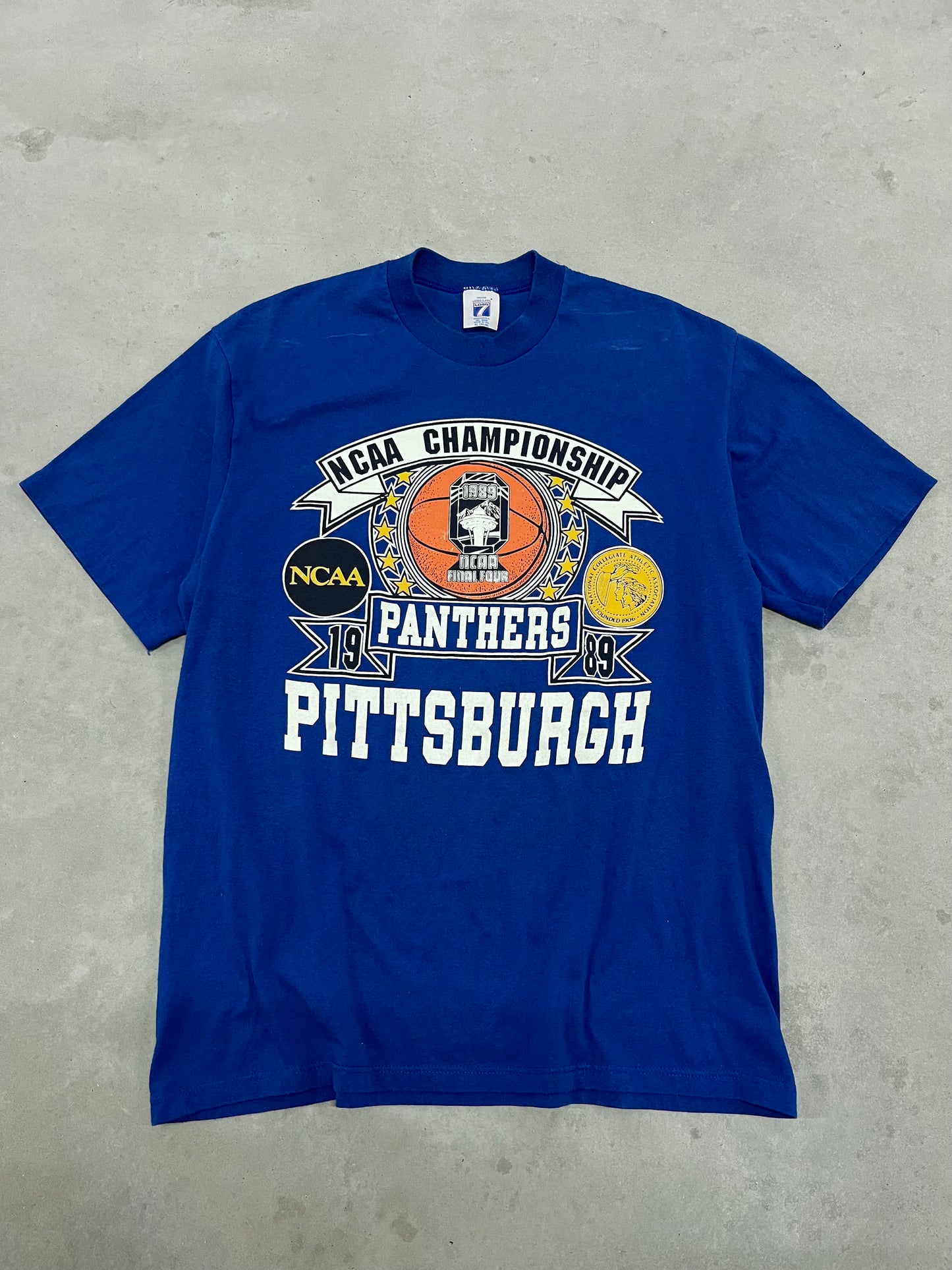Vintage 80s NCAA Pittsburgh Panthers Championship Tee
